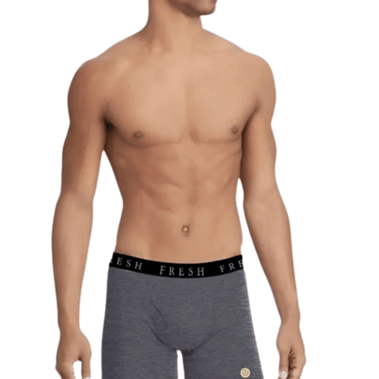 DISCONTINUED - Grey Luxury Boxer Briefs | Fresh Helps