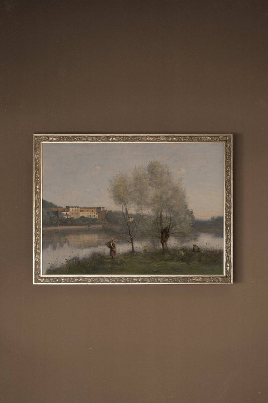 DOUCEUR DU RIVAGE, canvas wall art print - Magnolia Lane co. Home + Garden + Gift