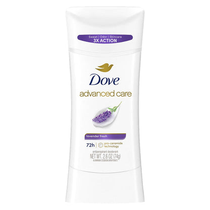 Dove Advanced Care Lavender Fresh Deodorant Stick - 2.6oz - 12 Pack