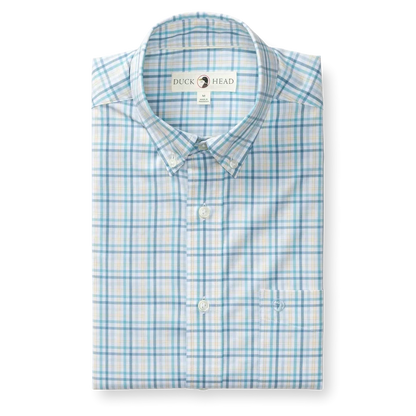 Duck Head Men's Long Sleeve Performance Poplin Shirt
