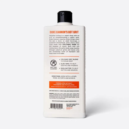 Duke Cannon Heavy Duty, Heavy Grit Body Wash