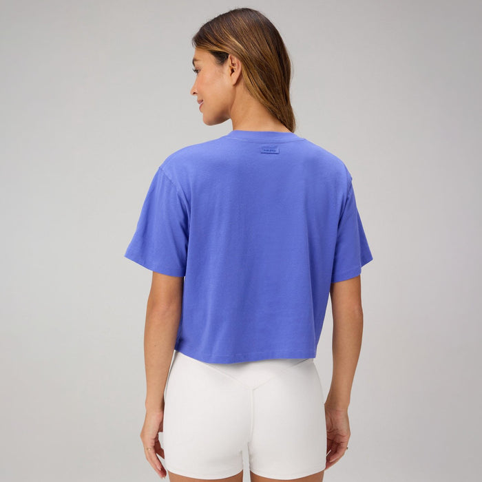 Fabletics Women's Cotton Boxy Short Sleeve Tee
