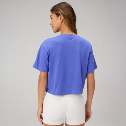 Fabletics Women's Cotton Boxy Short Sleeve Tee