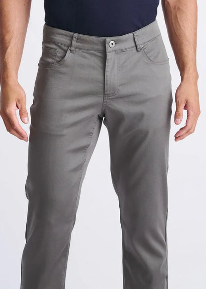 Fossil Grey Lightweight Textured Stretch Woven 5-Pocket Jeans PM-3052