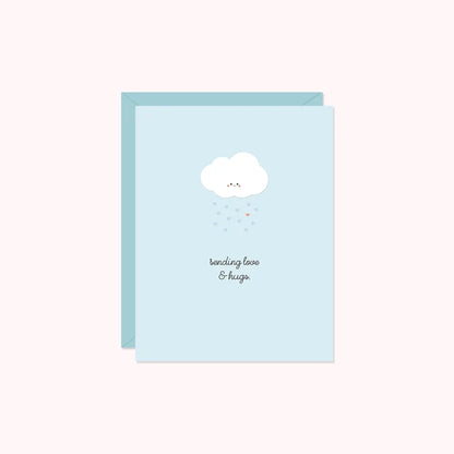 HALIFAX PAPER HEART - Thinking of You Greeting Card