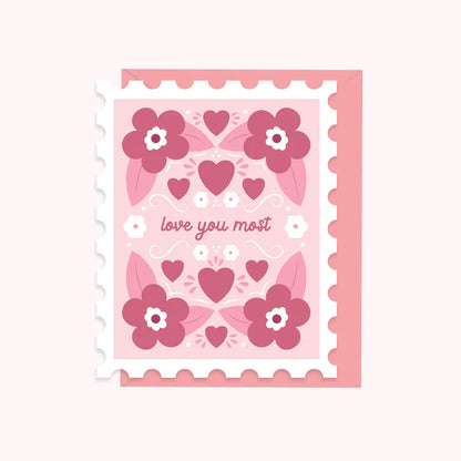 HALIFAX PAPER HEART Valentine's Greeting Card