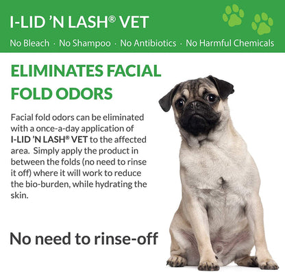 I-LID 'N LASH Vet Wipes