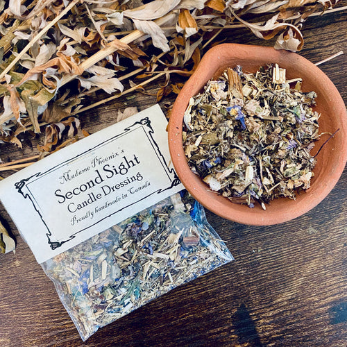 Candle Dressing Herbs: Second Sight