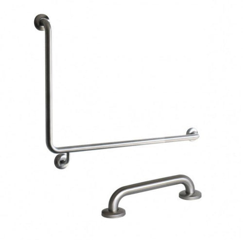 JD MACDONALD JDM-GTP-9 Toilet Grab Rail Set 90 Degree Right Hand