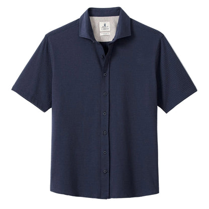 Johnnie O Men's Surfsucker Short Sleeve Button Up