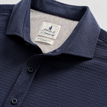 Johnnie O Men's Surfsucker Short Sleeve Button Up