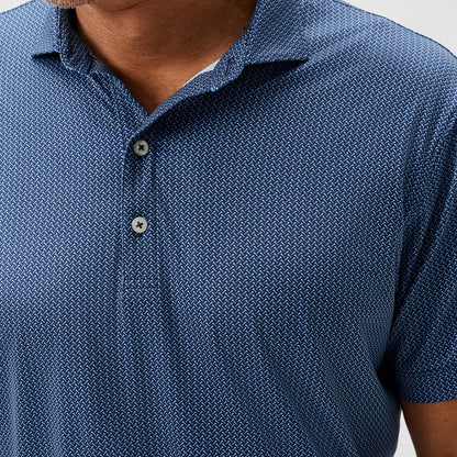 Johnnie O's Men's Tee Party Short Sleeve Polo