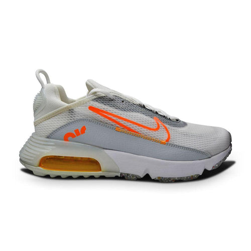 Juniors Nike Air Maz 2090 GS - DB1557 100 - White Total Orange-Air Max, Junior Footwear, Juniors (3-6), Nike Junior Footwear-Foot World UK