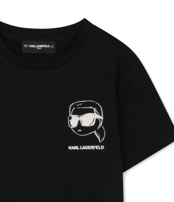 KARL LAGERFELD KIDS cartoon-graphic T-shirt