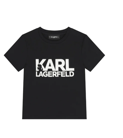 KARL LAGERFELD logo-print T-shirt