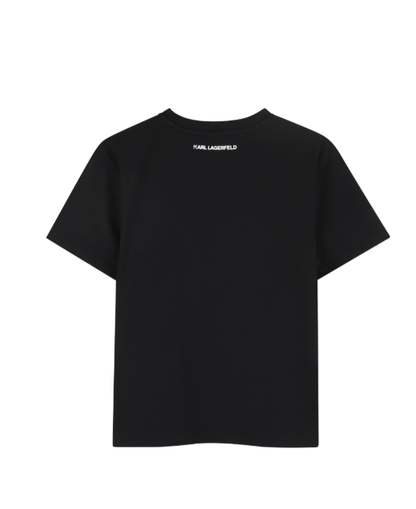 KARL LAGERFELD Sequin graphic T-shirt