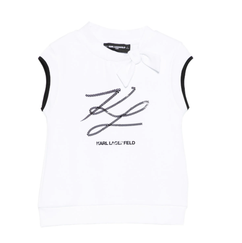KARL LAGERFELD Tie graphic tshirt
