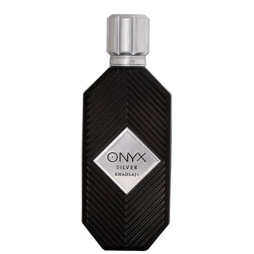 KHADLAJ ONYX SILVER 100 ML EAU DE PARFUM FOR MEN AND WOMEN - Khadlaj Perfumes