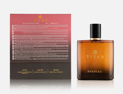 KHADLAJ TITAN 100 ML EAU DE PARFUM SPRAY FOR MEN - Khadlaj Perfumes