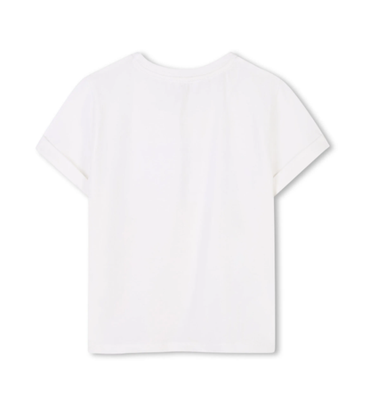 MICHAEL KORS Kids Logo Embroidered Tshirt