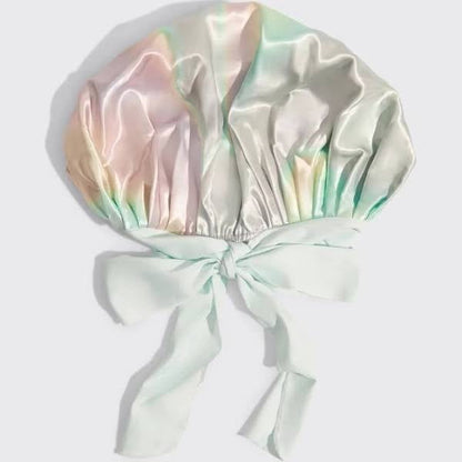 Kitsch Adjustable Oversized Satin Bonnet