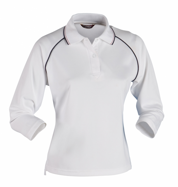Ladies Cool Dry LS Polo
