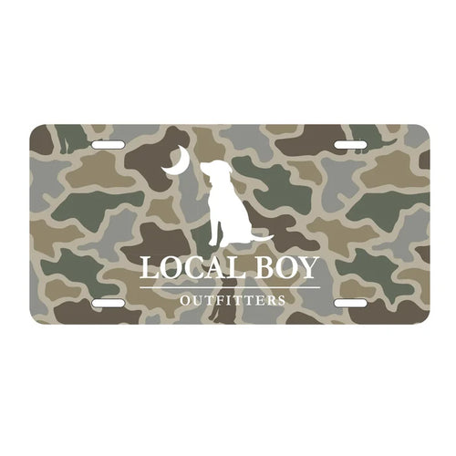 Local Boy Outfitters License Plate