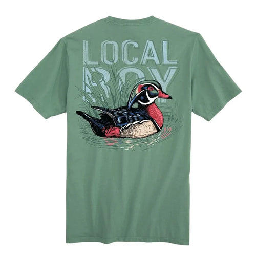 Local Boy Outfitters Wood Duck Short Sleeve T-shirt - Toddler