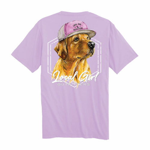 Local Girl Women's Lab in Hat Short Sleeve T-shirt