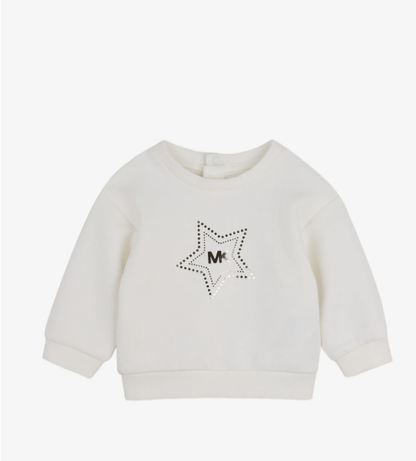 MICHAEL KORS logo-print star-motif trousers and sweatshirt