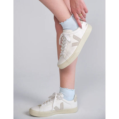 Lucky Honey Everyday Ruffle Crew Socks