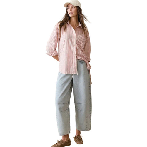 Marine Layer Women's Ella Barrel Leg Pants