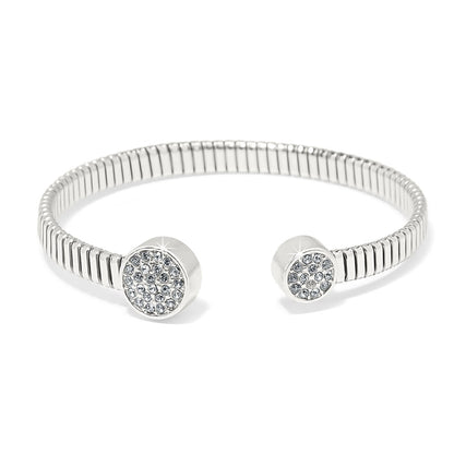 Meridian Solis Duo Cuff Bracelet/Silver