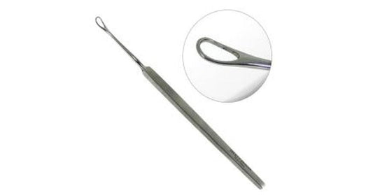 Mertz Comedone Extractor 1 Loop & Flat Handle
