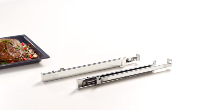 Miele Self Clean ready FlexiClip telescopic runners HFC72, SKU 9520670