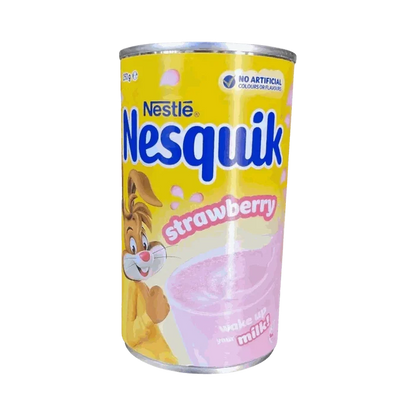 Nestlé Nesquik Strawberry 250g tin for strawberry-flavored milk drink powder