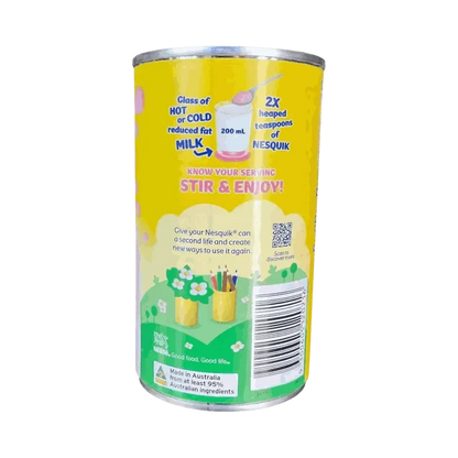 Nestlé Nesquik Strawberry 250g tin for strawberry-flavored milk drink powder