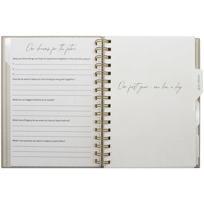 Newlywed One Line A Day Prompted Journal - Olita Gifts & Goods