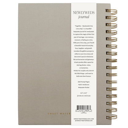 Newlywed One Line A Day Prompted Journal - Olita Gifts & Goods