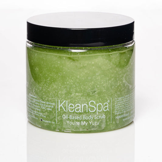 large Oil-Based Body Scrub