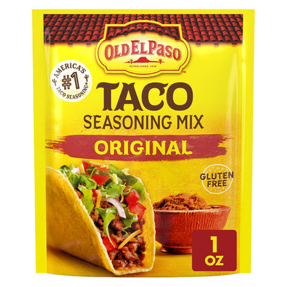 Old El Paso Gluten Free Taco Seasoning Mix Original - 1 Oz - 32 Pack