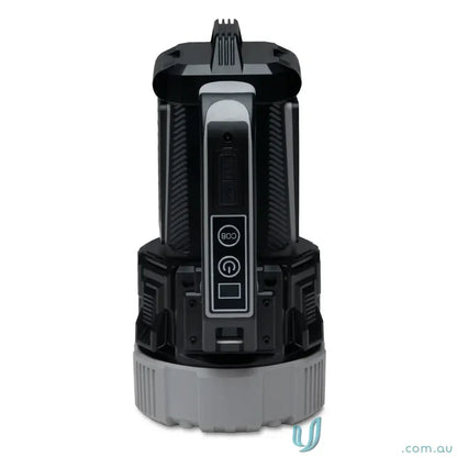 branding torch IGOBT OptiBeam Highâ€‘Intensity COB Search Light Torch â€“ Durable Black/Steel Grey