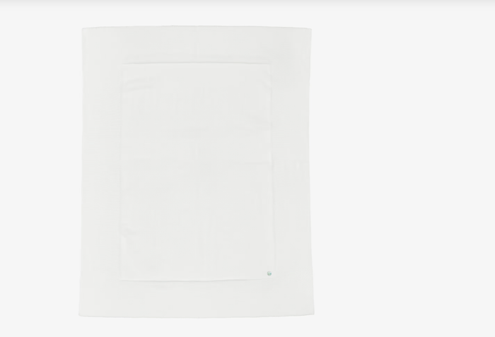PAZ RODRIGUEZ IVORY Knitted Blanket (98cm)