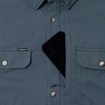 Poncho Men's The Ahi Shirt Short Sleeve - Slim