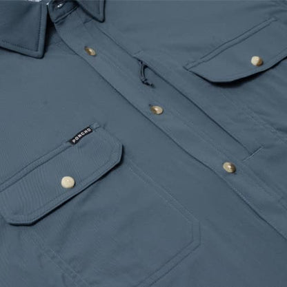 Poncho Men's The Ahi Shirt Short Sleeve - Slim