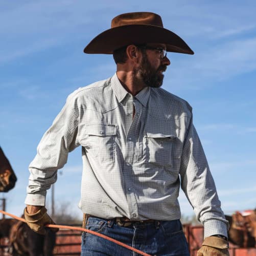 Poncho Men's The Lonesome Dove Long Sleeve