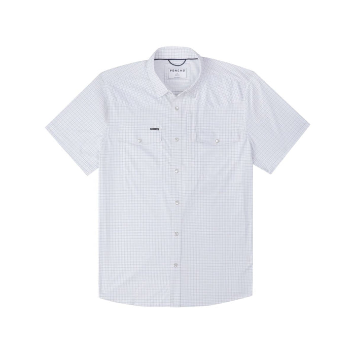 Poncho Men's Western Short Sleeve Performance - The Auctioneer