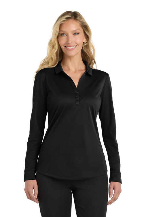Port Authority  ®  Women's Silk Touch  ™   Performance Long Sleeve Polo. L540LS