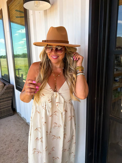 PREORDER: Western Charm Maxi Dress // eta September - October
