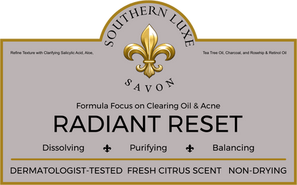 RADIANT RESET FACIAL BAR - Southern Luxe Savon